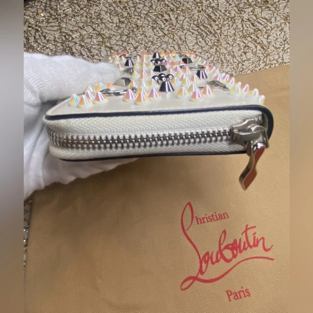 CHRITIAN LOUBOUTIN ❤️❤️ PANETTONE LOUBINTHESKY SEVILLE WHITE - Picture 5 of 16